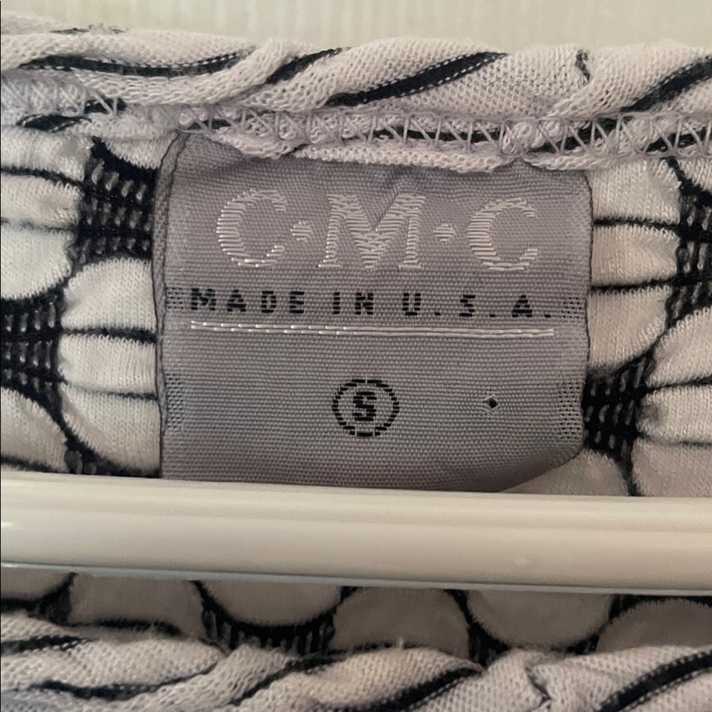 Cmc Boho Chic Black & White Patterned Women's Lon… - image 3